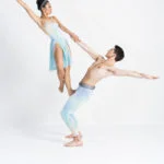 Paul Taylor 2 dancers in “Airs.” Whitney Browne photograph