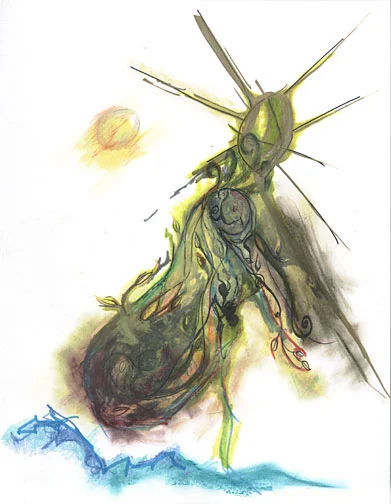 "Mother Earth", Mixed Media. 2004