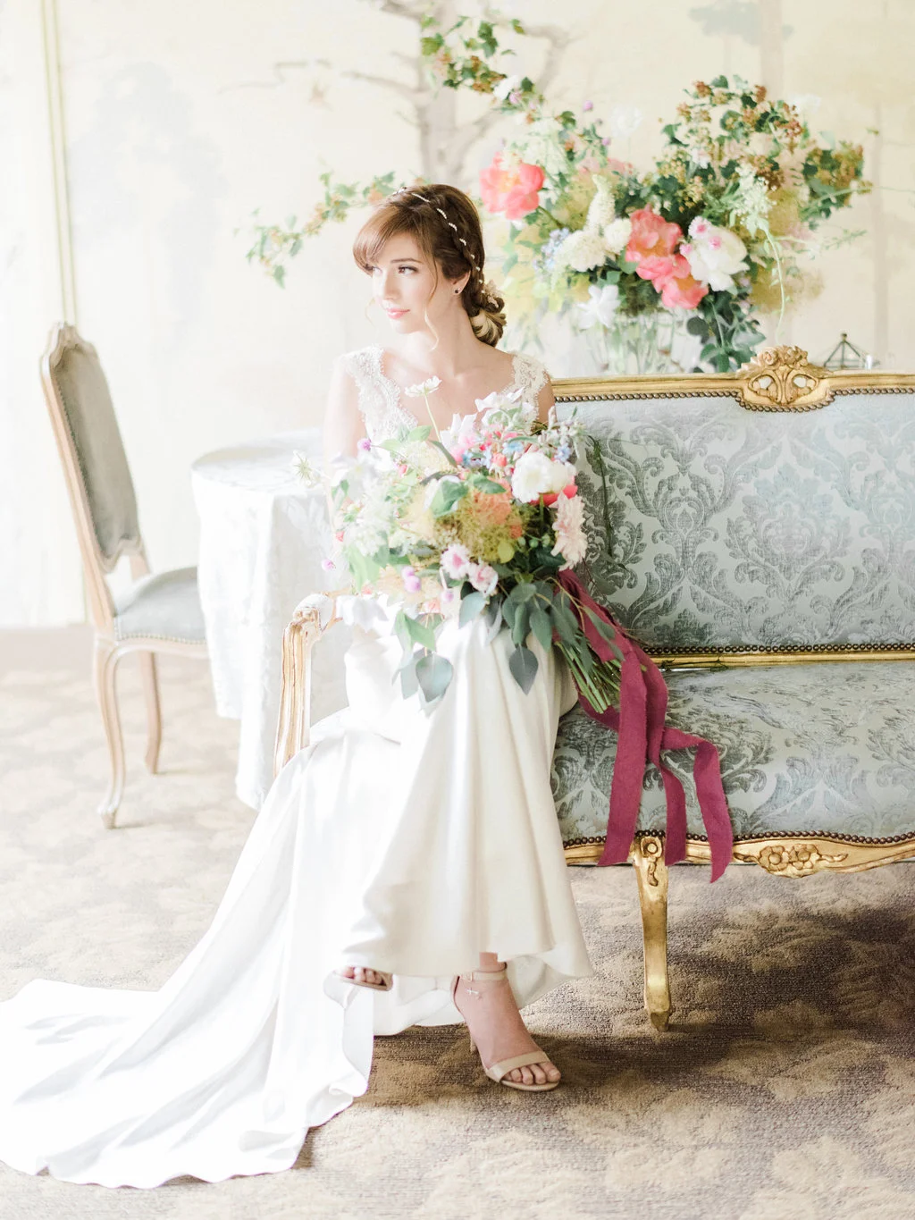 Custom Wedding Dress JINZA Couture Bridal Los Angeles San Francisco Wedding Gown
