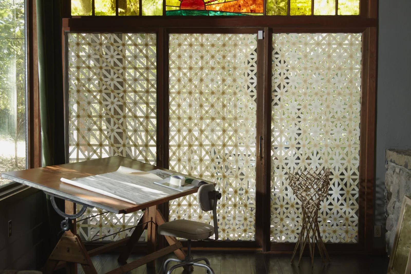 Tape Stained Glass // 'Upcycling' by Danny Seo