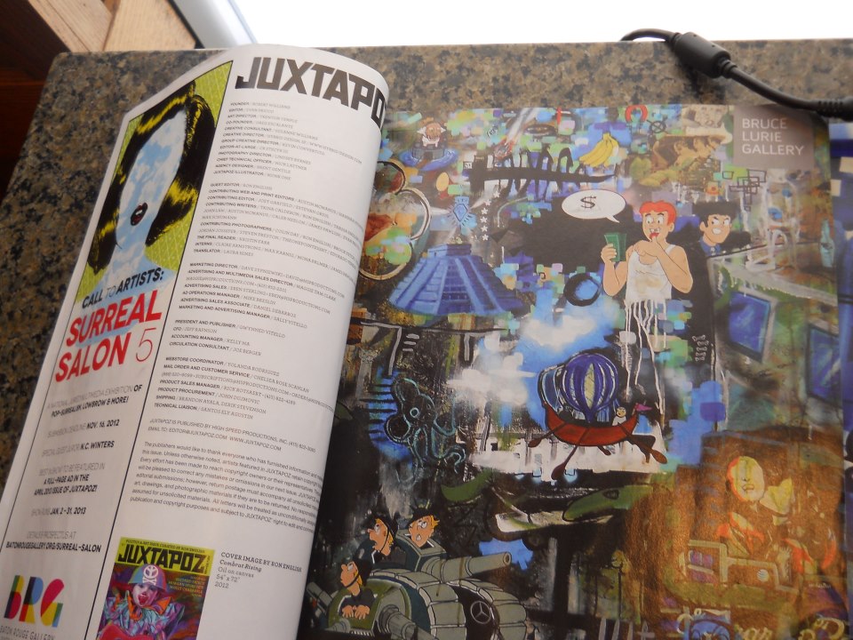  Juxtapoz Magazine  Nov 2012 page 11 