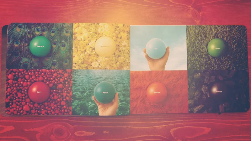 Colors and textures for occupational therapy and children