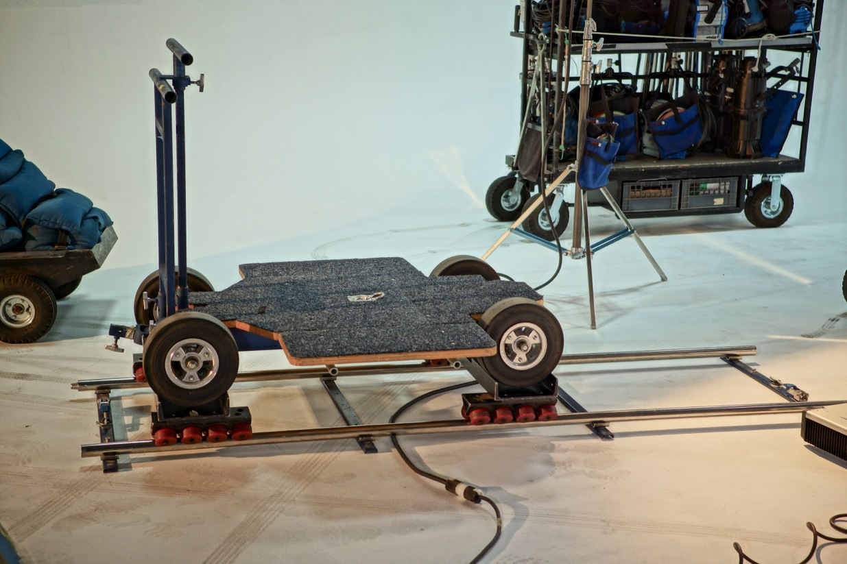 Doorway Dolly with Skate wheels and Track