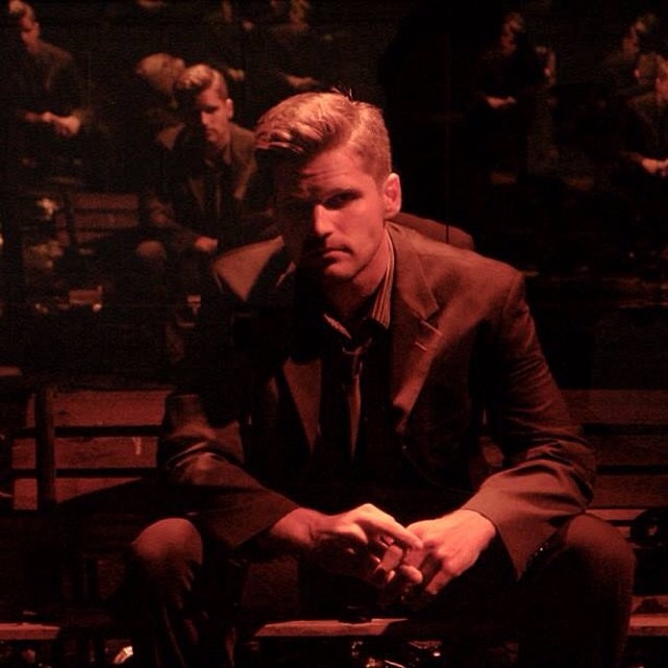 Stage Manager Van, trying really hard to look cool