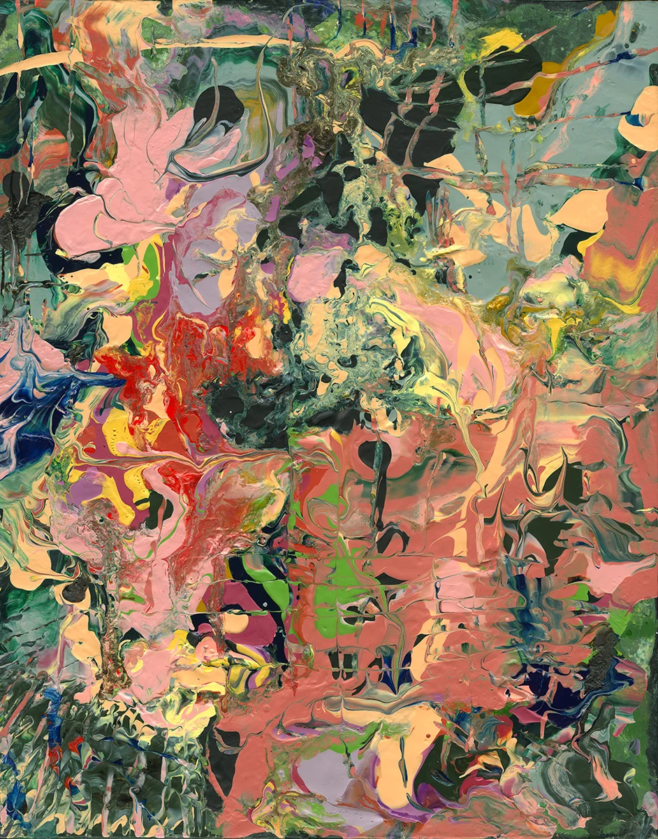 Sorcerer, 2017, acrylic on panel