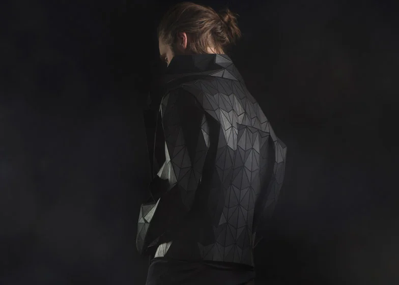 Wood & Leather jacket, Sruli Recht & Elisa Stroyk