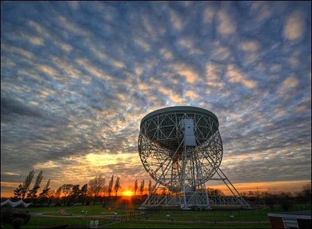 Lovell telescope at Jodrell Bank