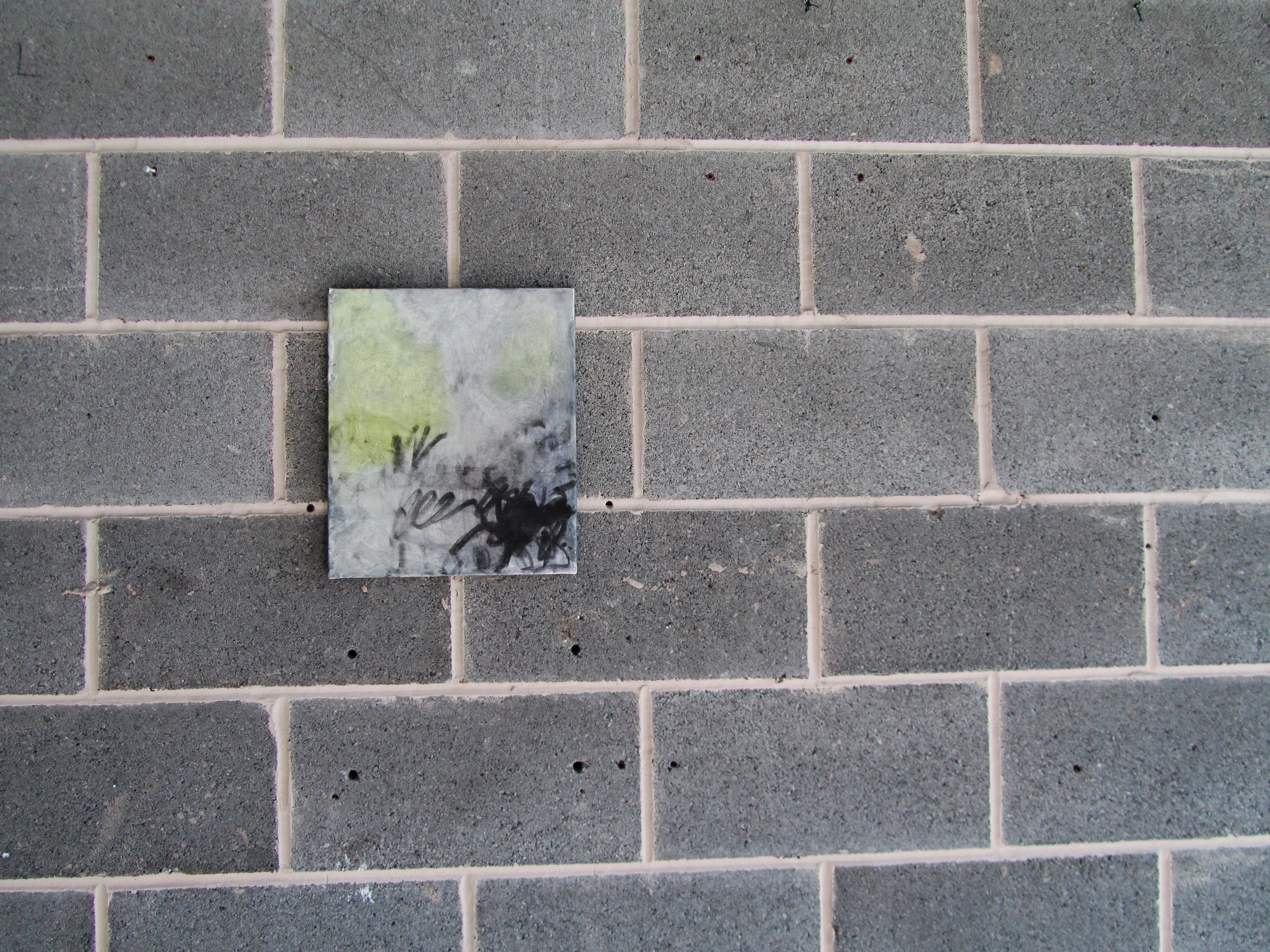 Sarah McNulty Right Off , 2014 Gouache on Canvas