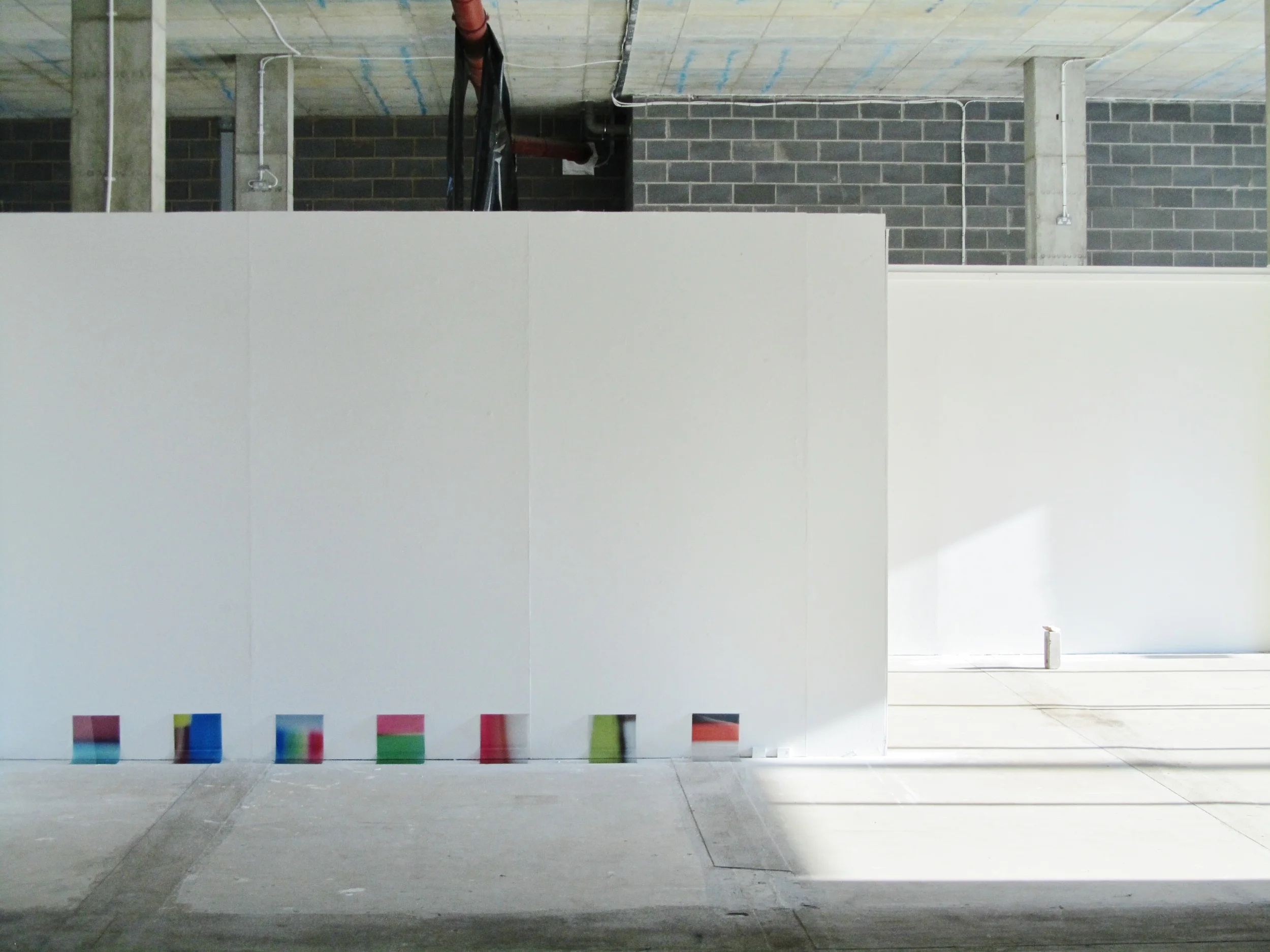 Holly Rowan Hesson Spark , 2014 Acetate and glass