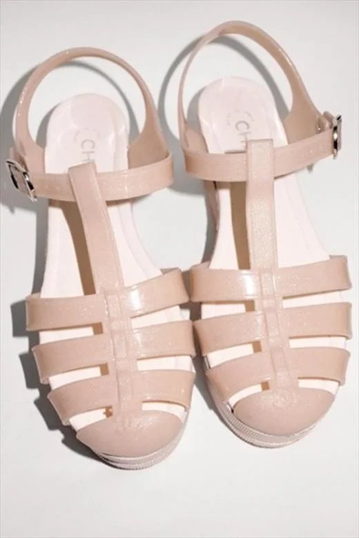 Chanel Jelly Shoes! 