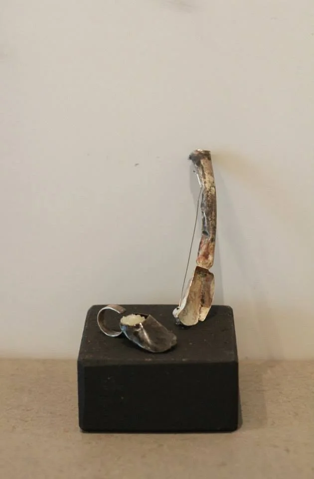 Poly Nikolopoulou unusual, textured spoons
