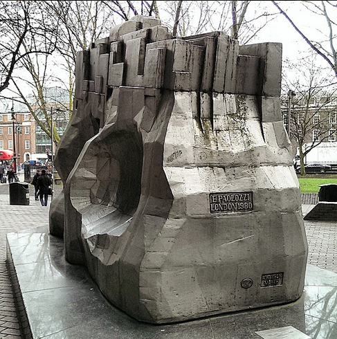 Piscator, by Eduardo Paolozzi, "Silvery & enigmatic" -The Telegraph 2005