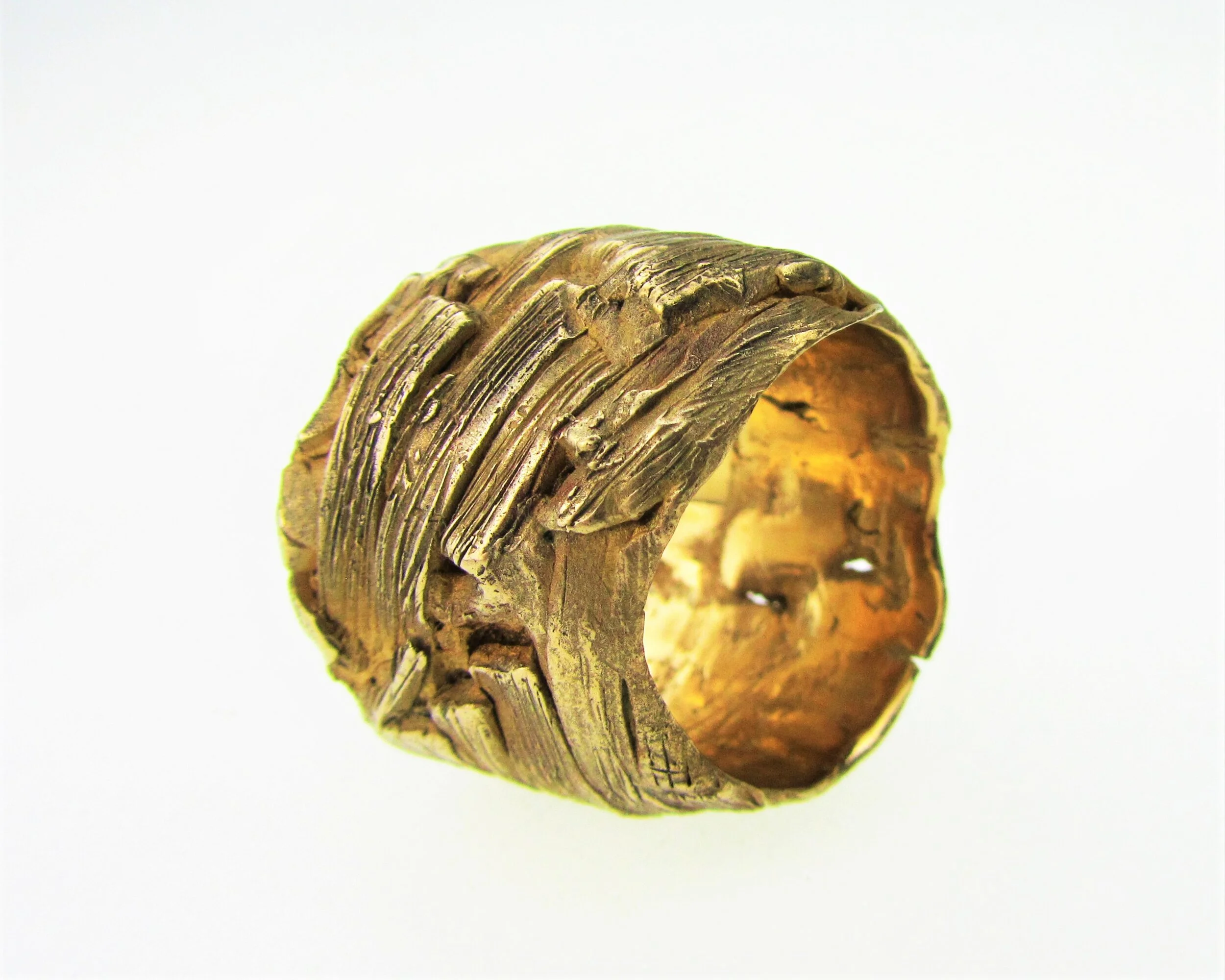 jade mellor caddis house of straw ring bronze 2.JPG