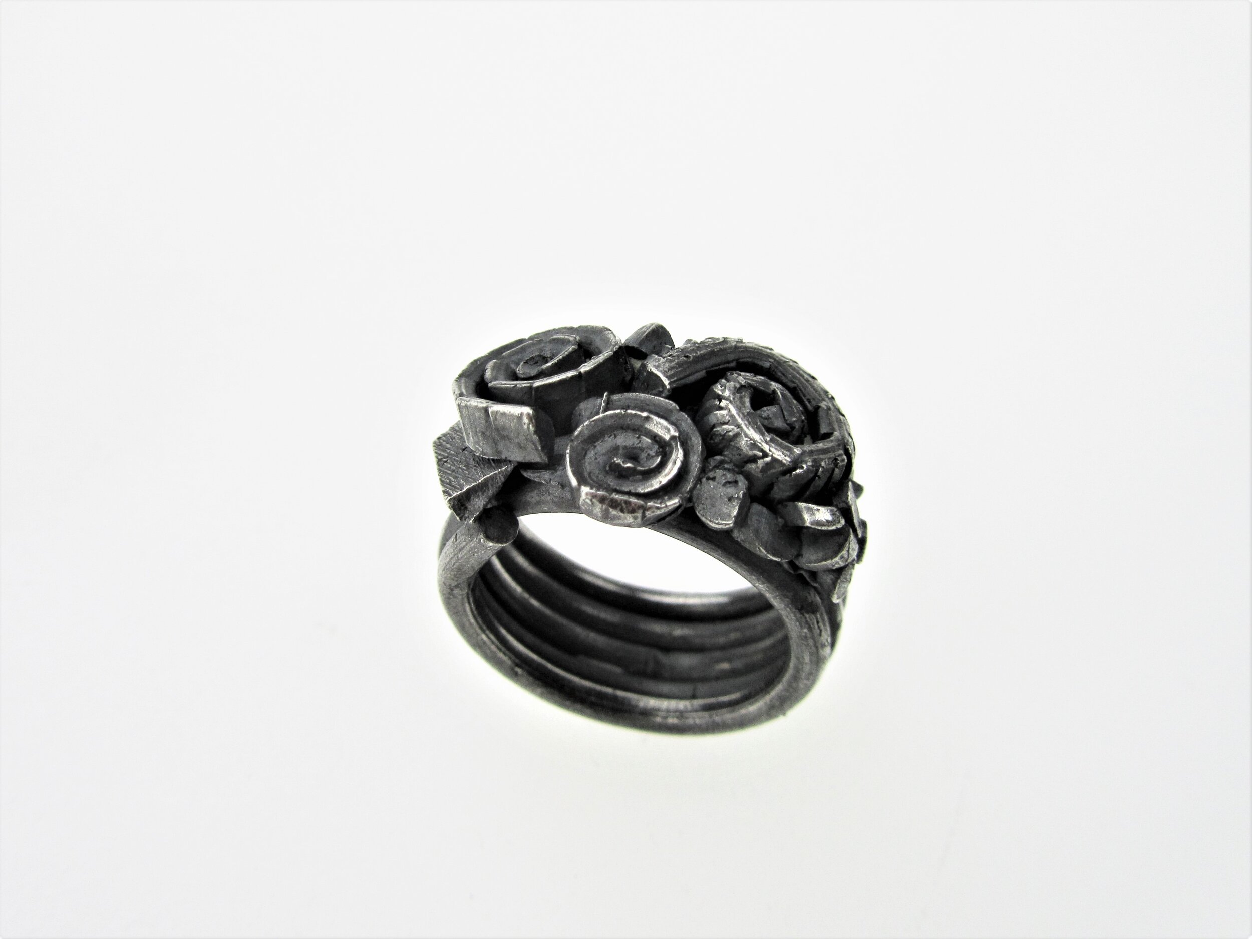 jade mellor caddis cluster ring small 4.JPG