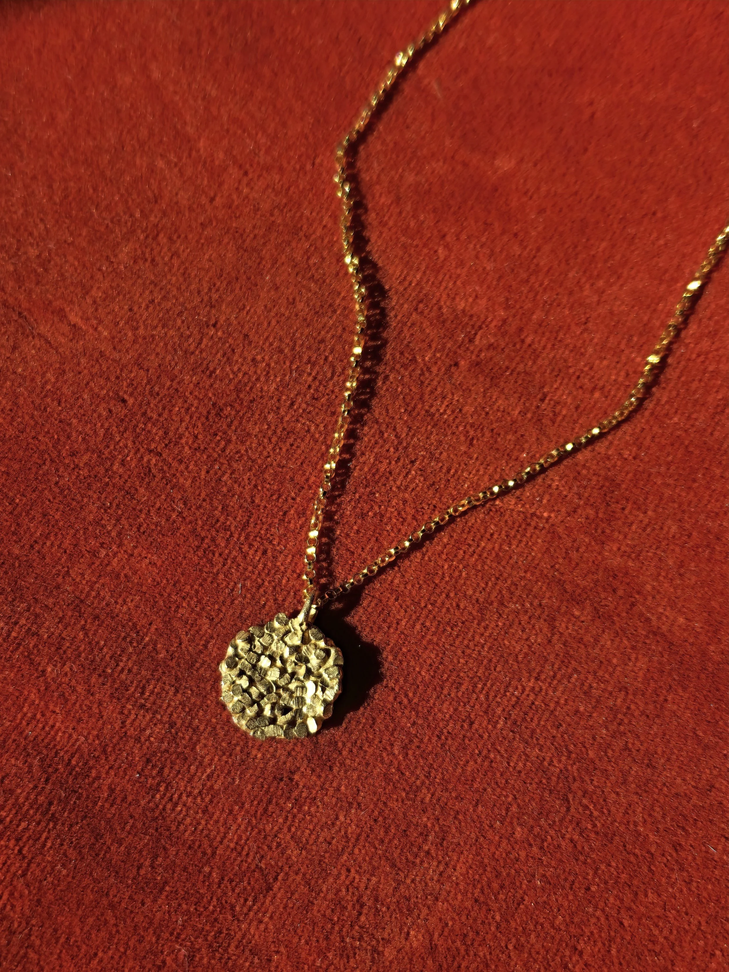 Mini Caddis Pendant in Bronze