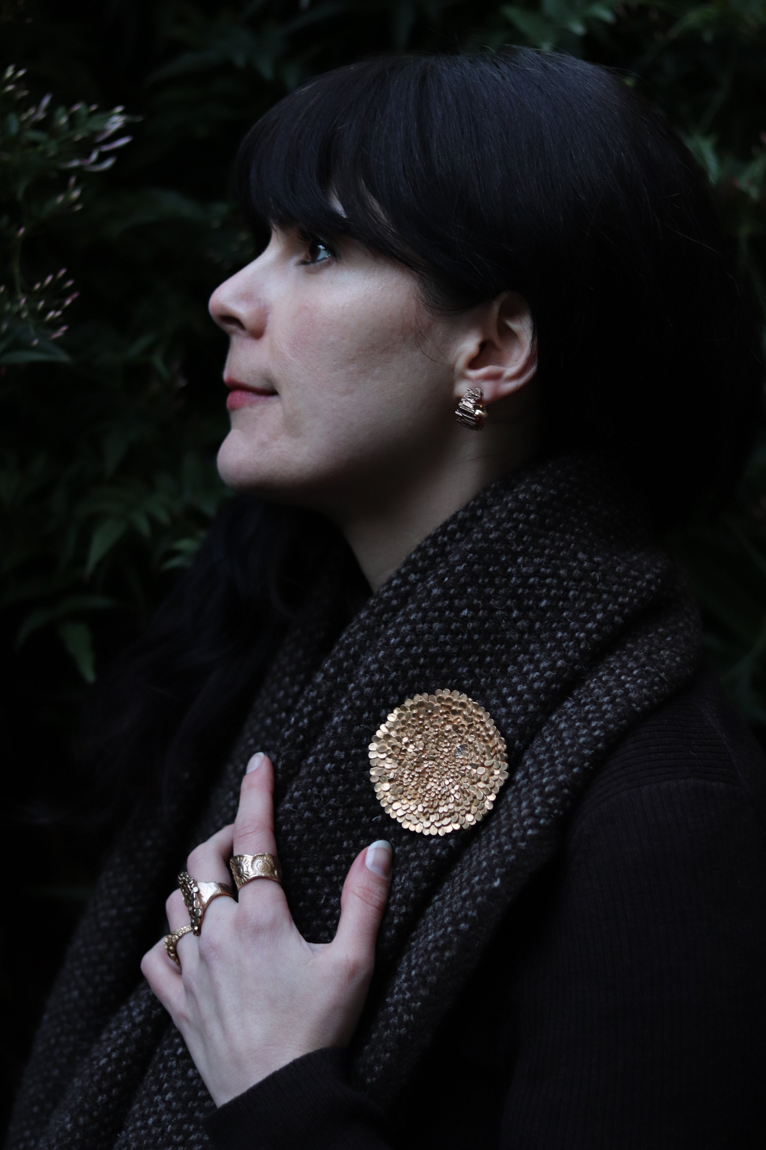 jade mellor bronze caddis statement brooch with champagne diamonds.JPG