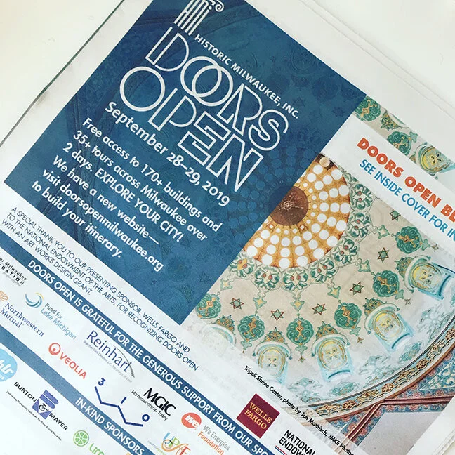 Doors Open Milwaukee event guide, Historic Milwaukee, Inc.