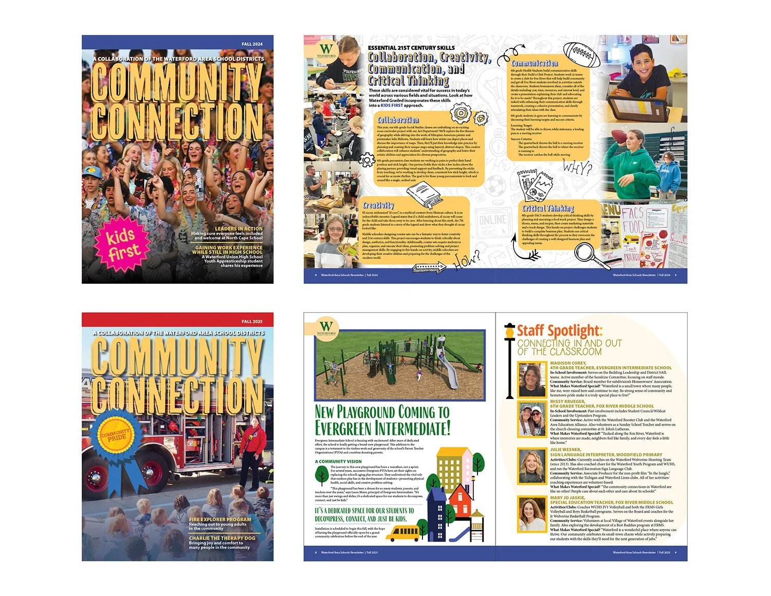 District-wide newsletter, Waterford School District