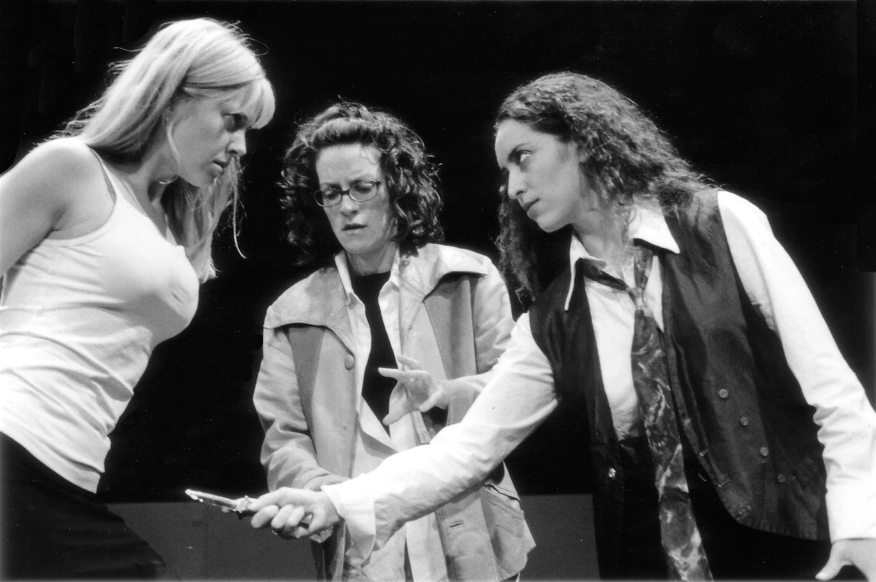 A fine time (and a favorite leather jacket) in an original premiere on the Celebration Theater stage.