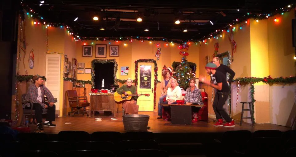 Shredding as "Carol" in the long-running seasonal smash Bob's Holiday Office Party.