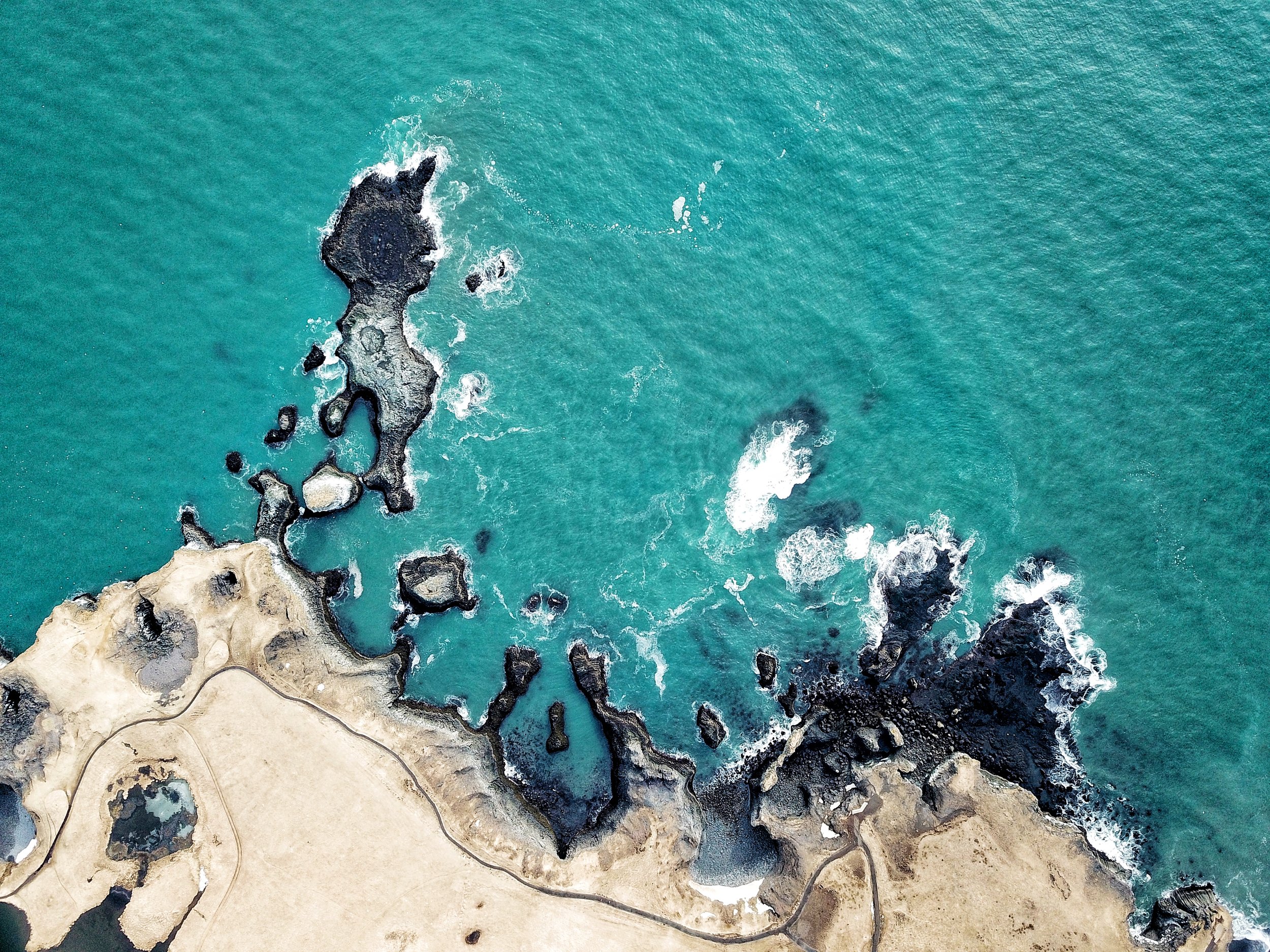 arnarstapi from above