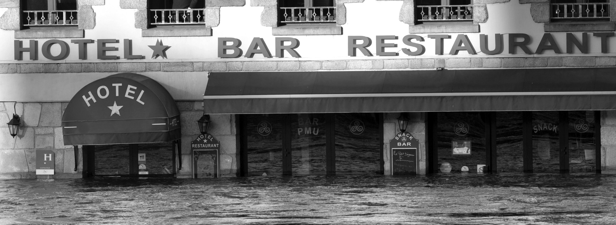 Corporate special events coverage, violent weather and floods.