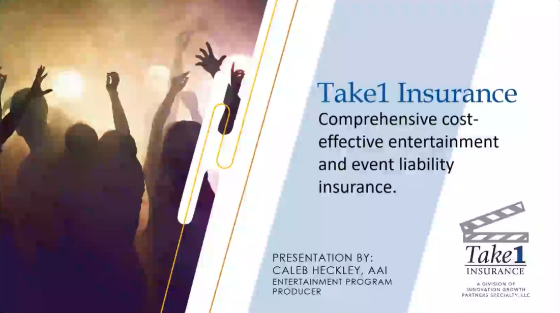 Lights, Coverage, Action: Exploring Entertainment Insurance with Take1