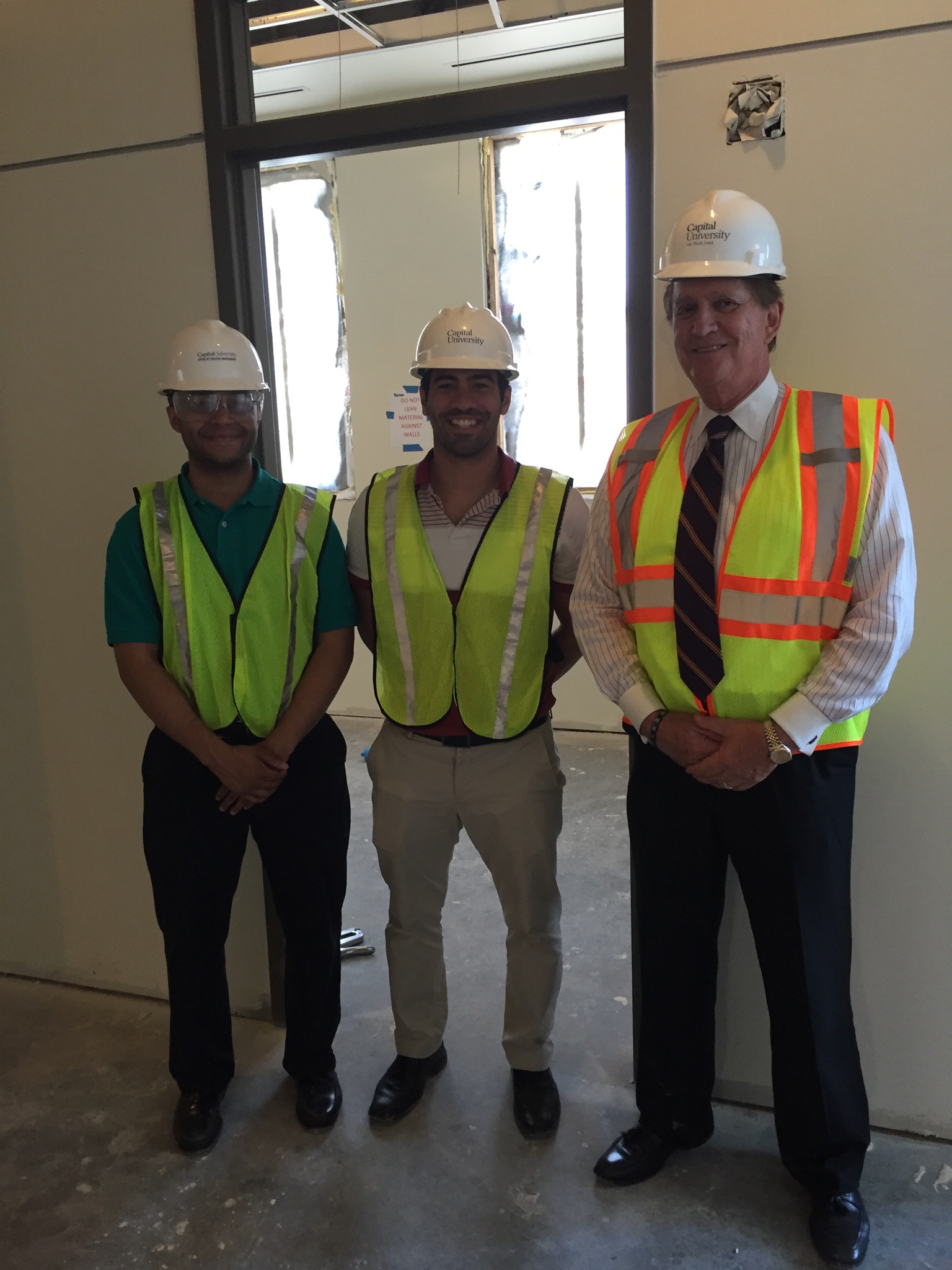 left to right: Ebbie Bobbitt, Dominic Mascia, and Terry Kilbourne