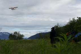  Airmail delivery at camp