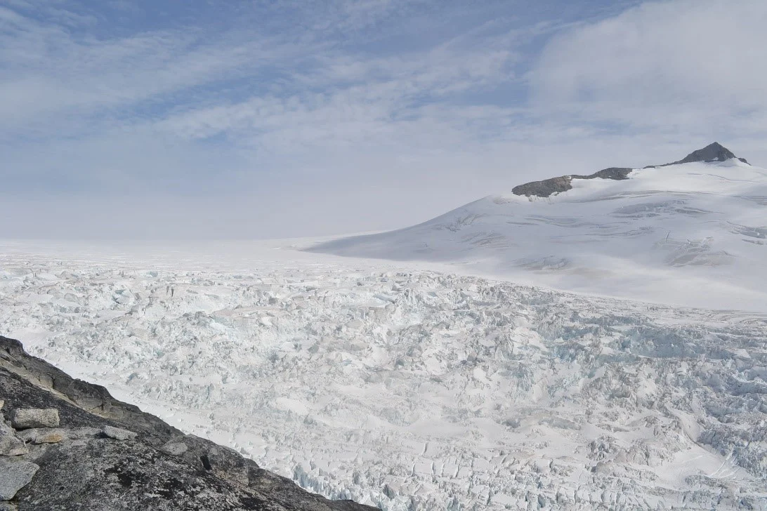 The Vaughan Lewis Icefall. Photo by author