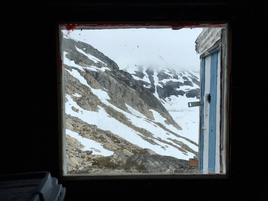 Back window of The Institute, Camp 10 Photo credit: Crystal Yong