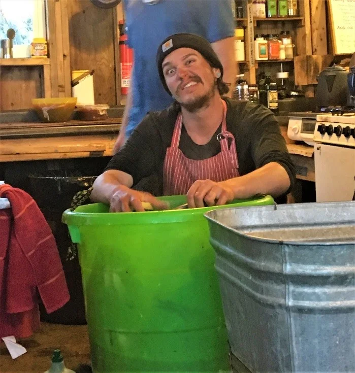 Julian the Kitchen Troll: a representation of every cook at the end of the day. Photo credit: Molly Wieringa