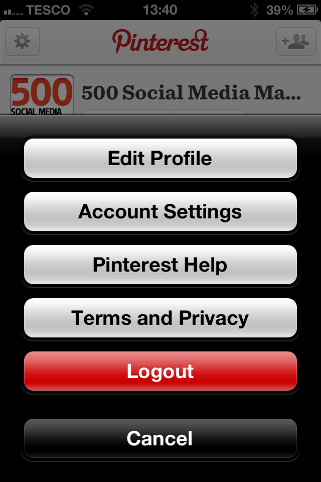 How to Change Pinterest Profile Photo or Bio on iPhone Edit Pinterest