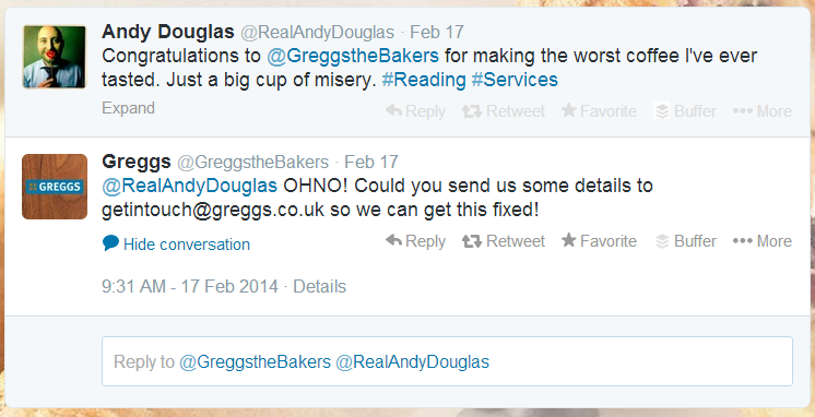 How to Handle Customer Complaints on Twitter Like A Pro (Greggs the ...