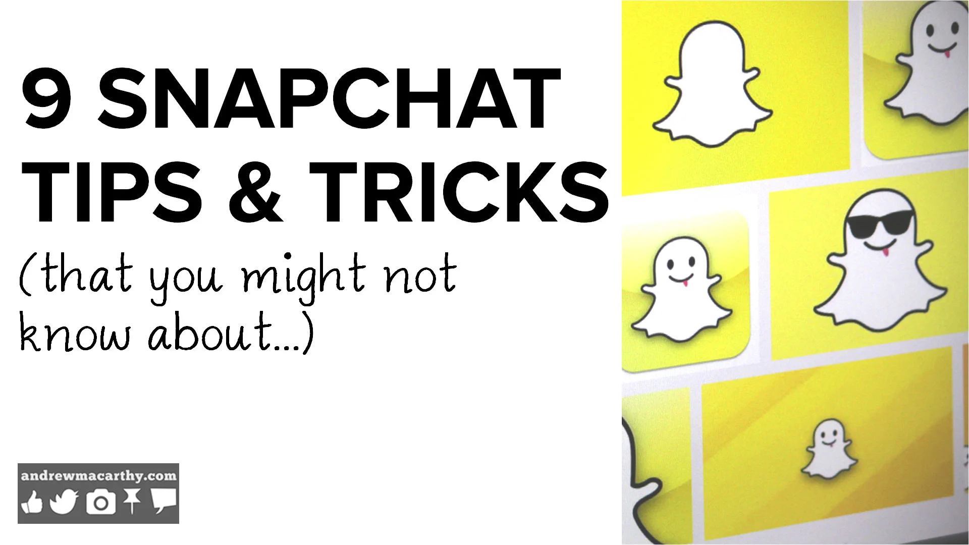 9 Snapchat Tips and Tricks You Might Not Know About 2014 | Snapchat Hidden Secrets