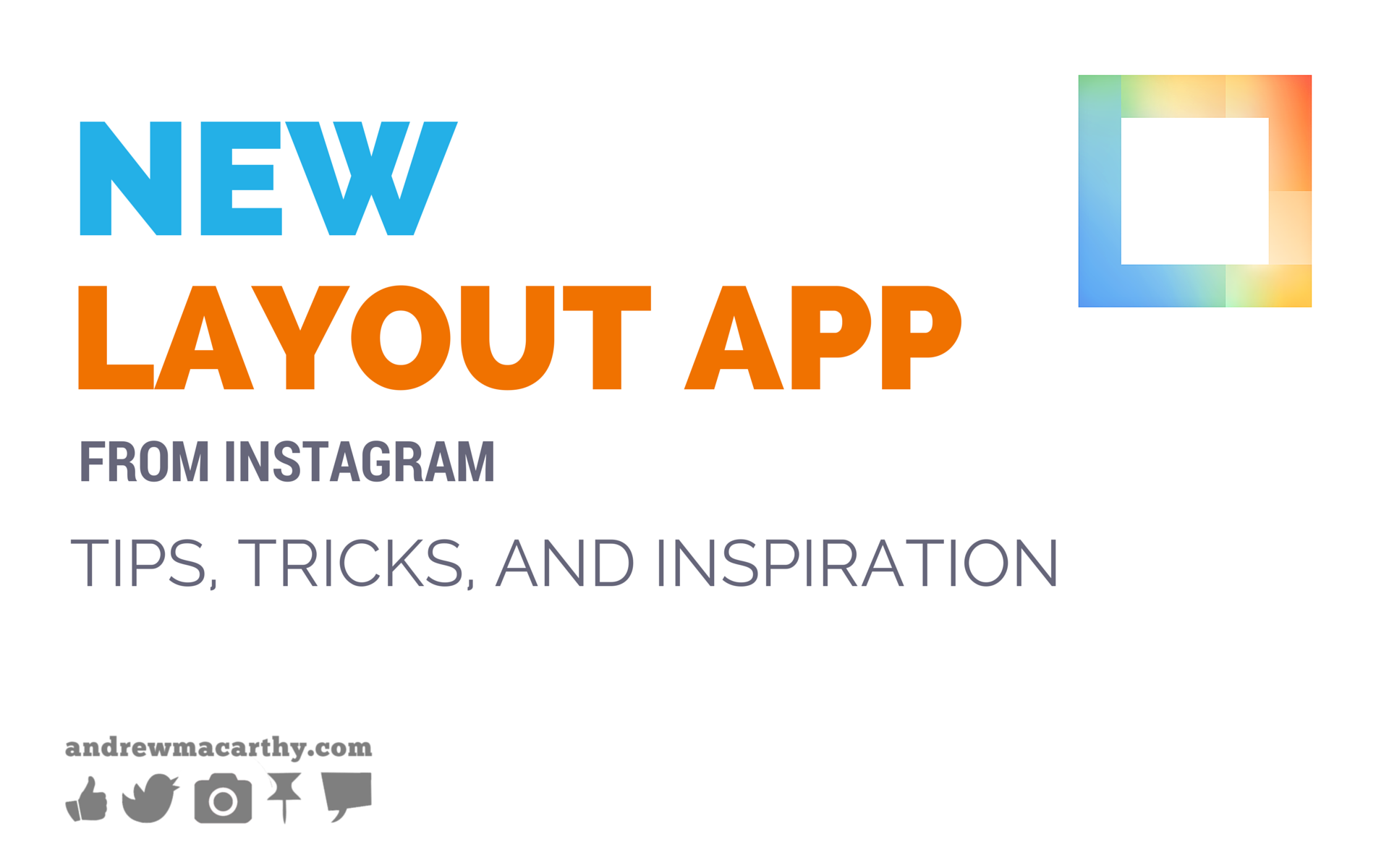 Instagram Layout App
