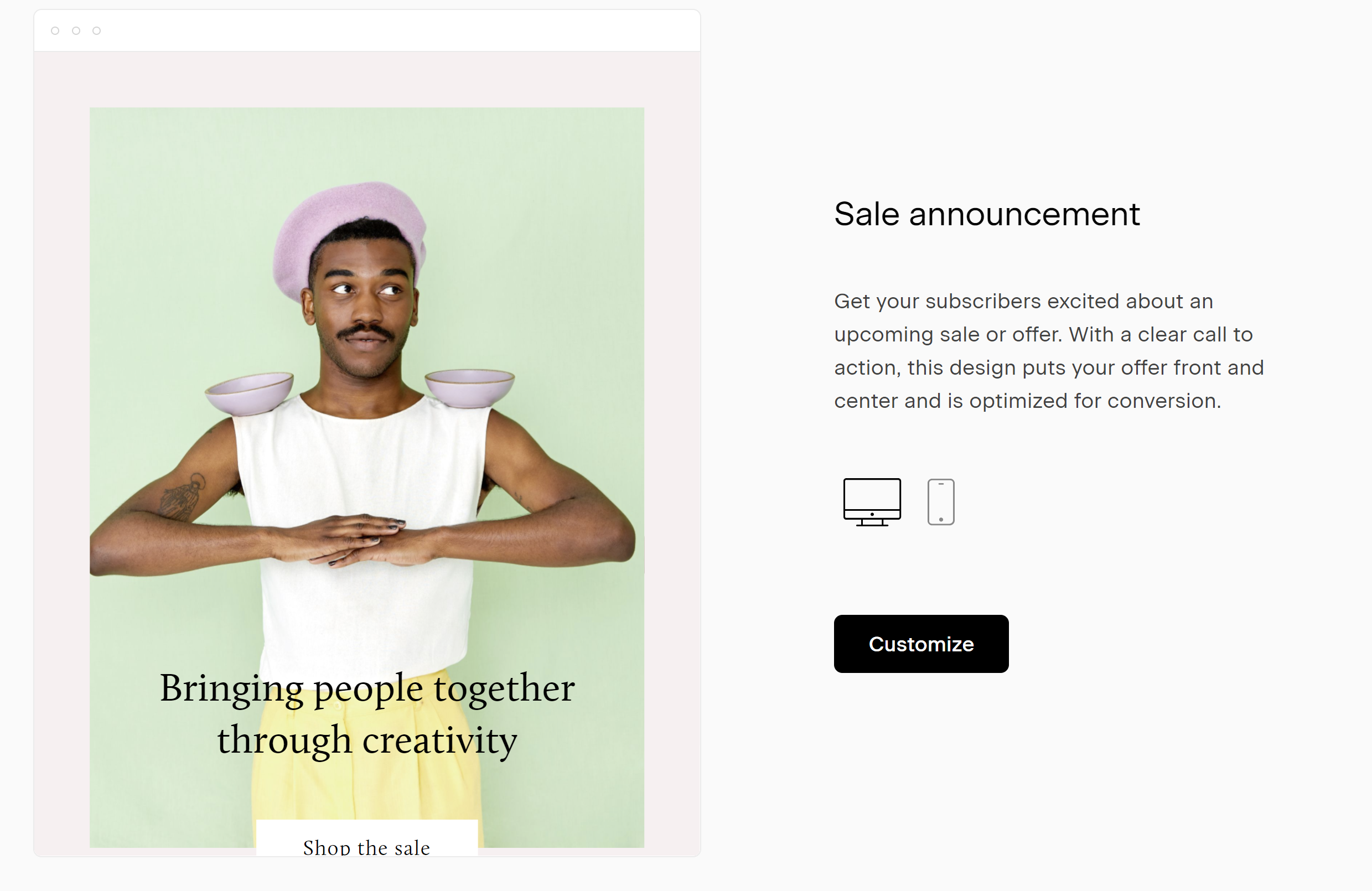 Flodesk template desktop preview