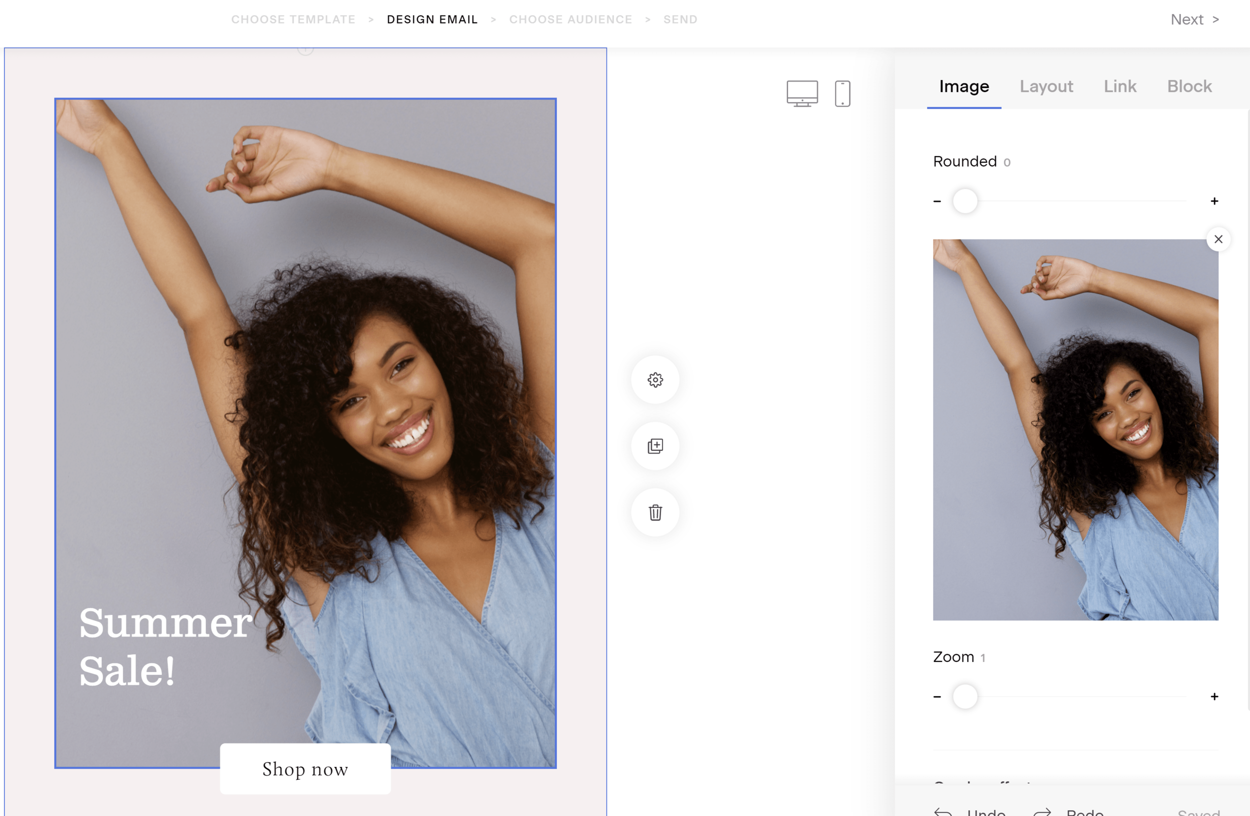 Flodesk template customisation