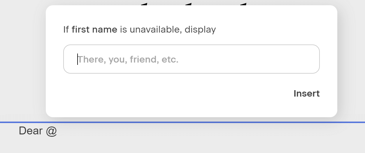 Flodesk personalisation