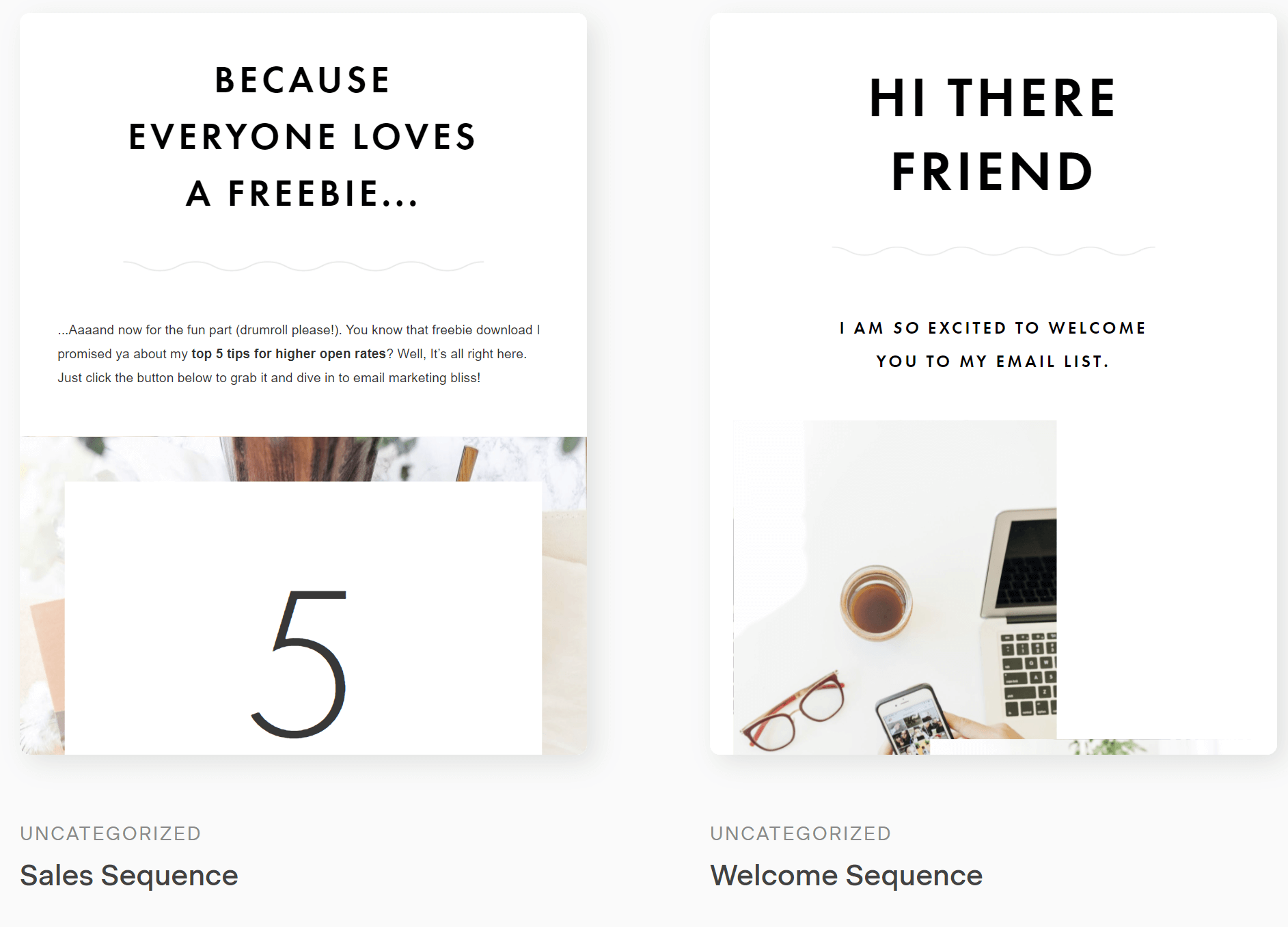 Flodesk workflow example