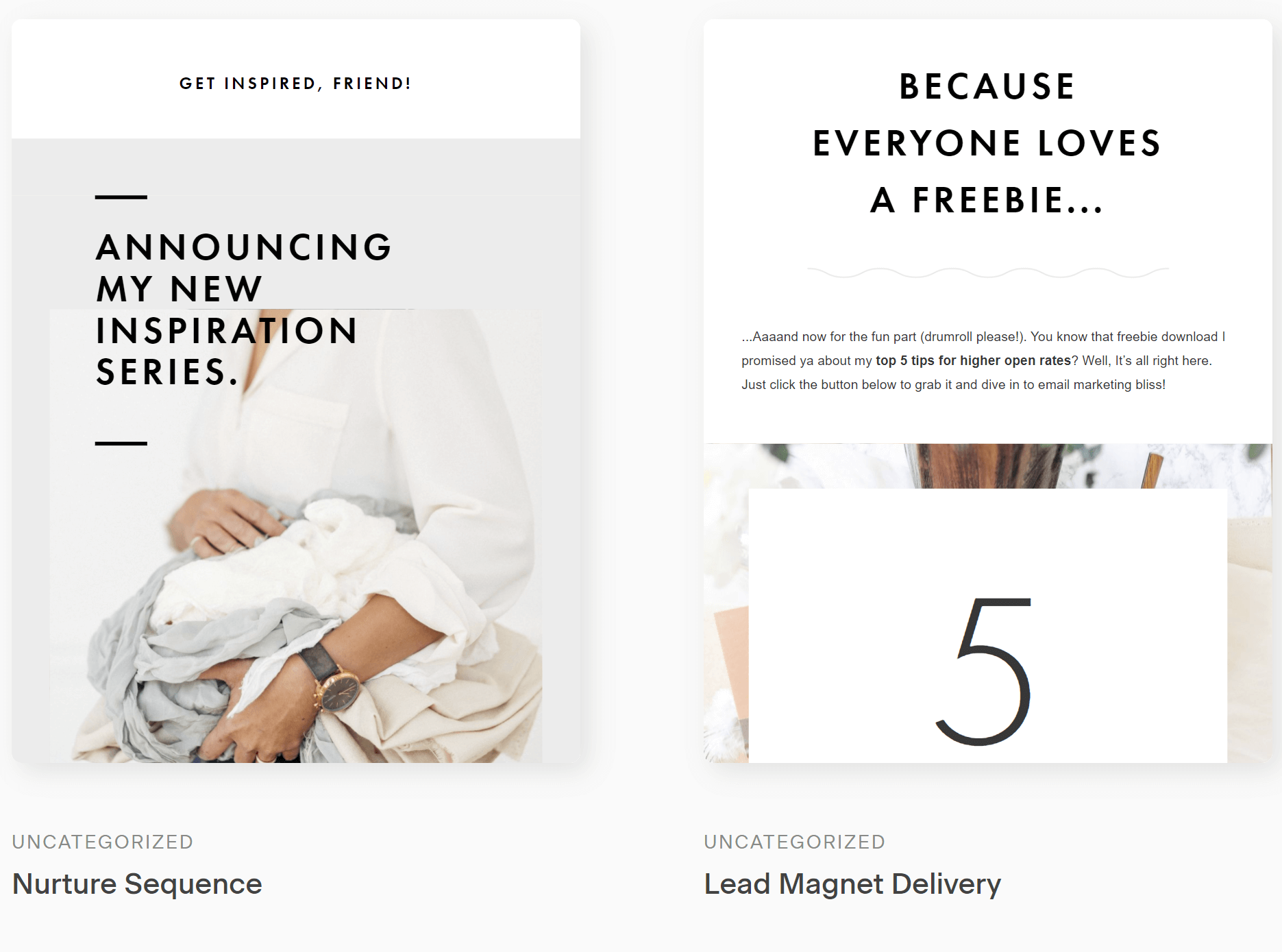 Flodesk workflow example