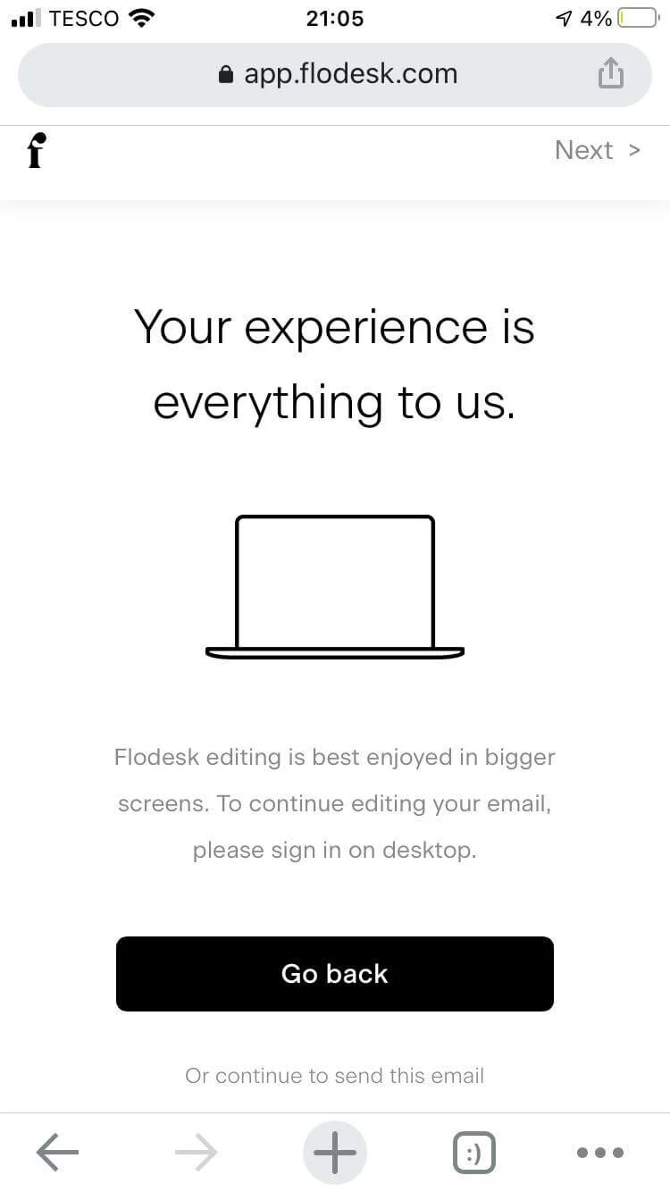 Flodesk app?