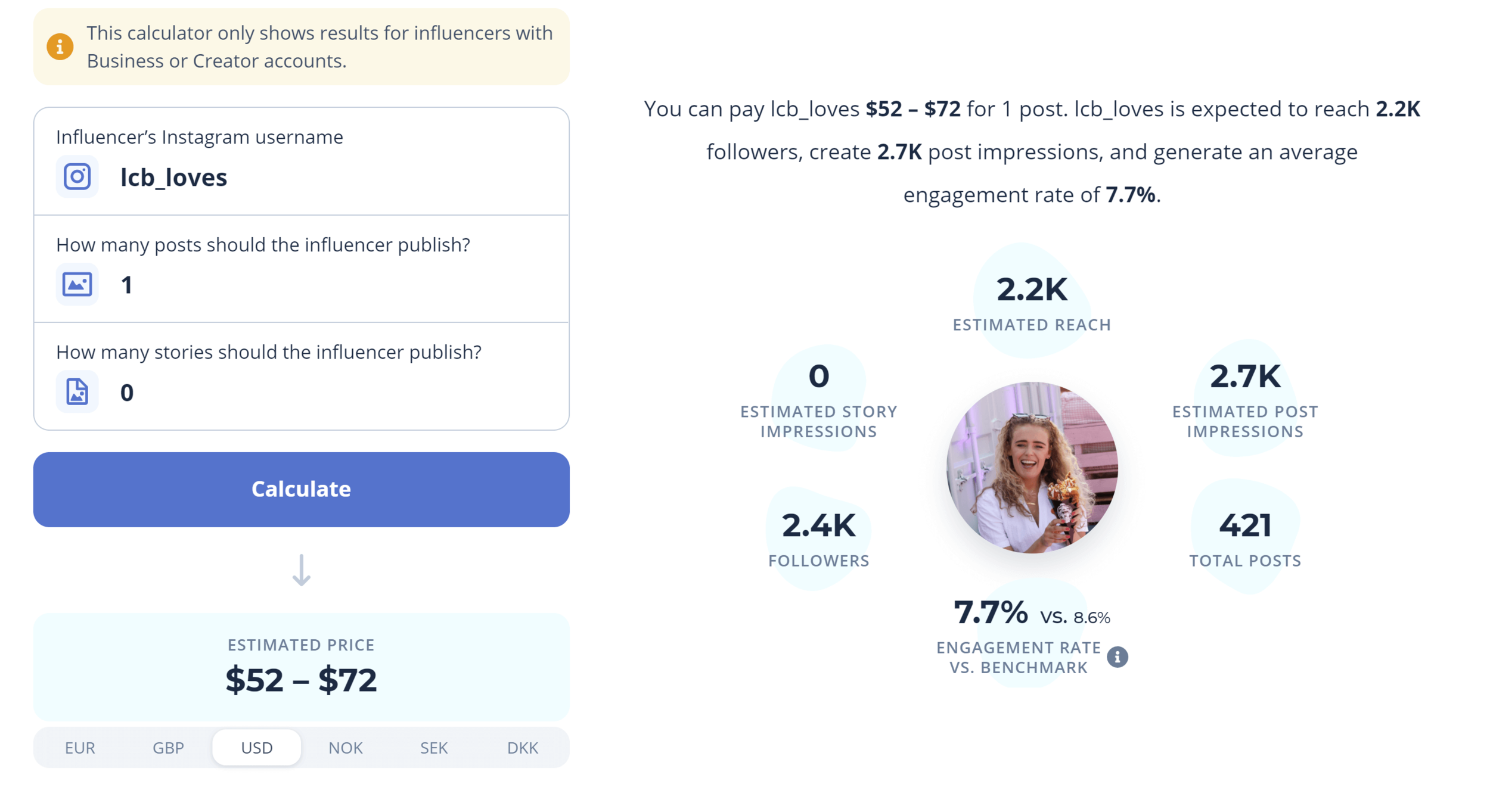 Instagram Influencer Pricing 2022 Influencer Rates and Cost Per Post