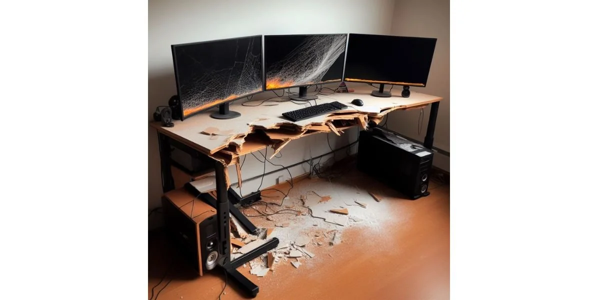 3 Best Desks For A Three Monitor Setup 2024: Complete Guide — Andrew ...