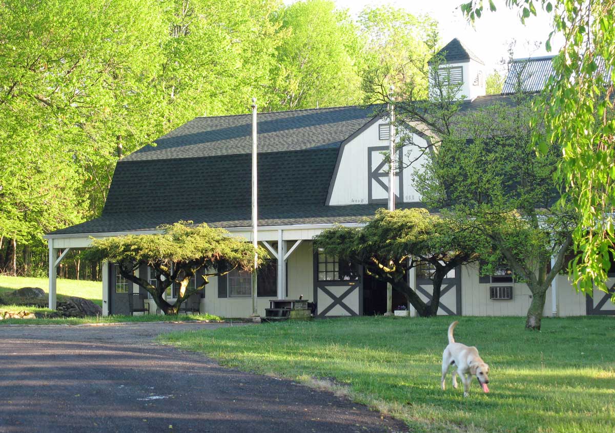 Arcadia barn front