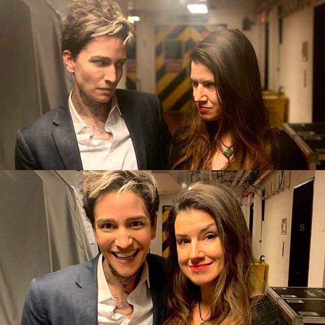 We love each other really!! Special shout out to my understudy on #agrippina Tamara Gura, aka @tami727, a beautiful singer and my sadly silent partner on this production.  She sat backstage through every performance, watching / wondering / hoping / f