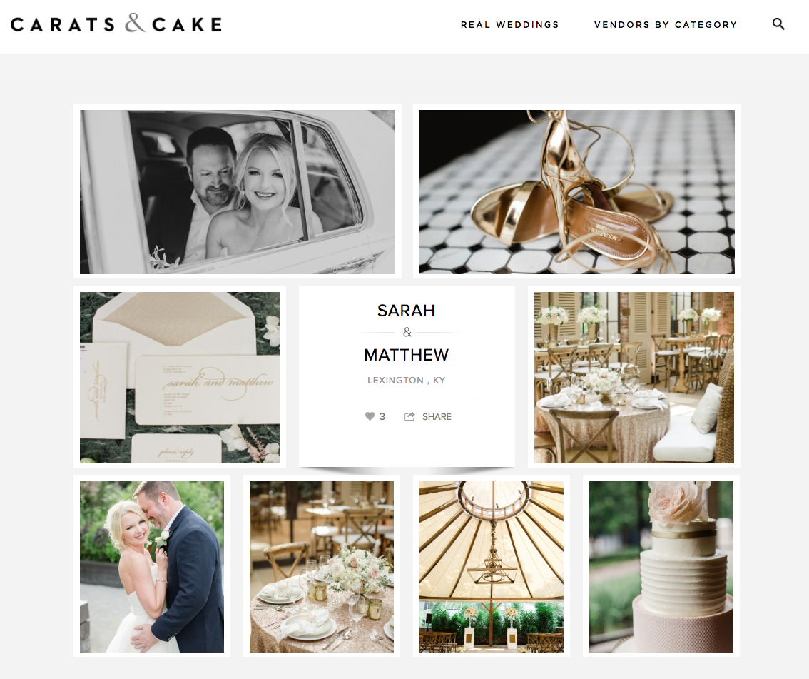 Event Design | Lauren Chitwood Events Florals | Lauren Chitwood Events Hair & Makeup | Blush + Glow (formerly Pink Lou Lou Design Studio) Gown | Hayley Paige Cake | Martine’s Pastries Reception Venue & Catering | Apiary Fine Catering and Events