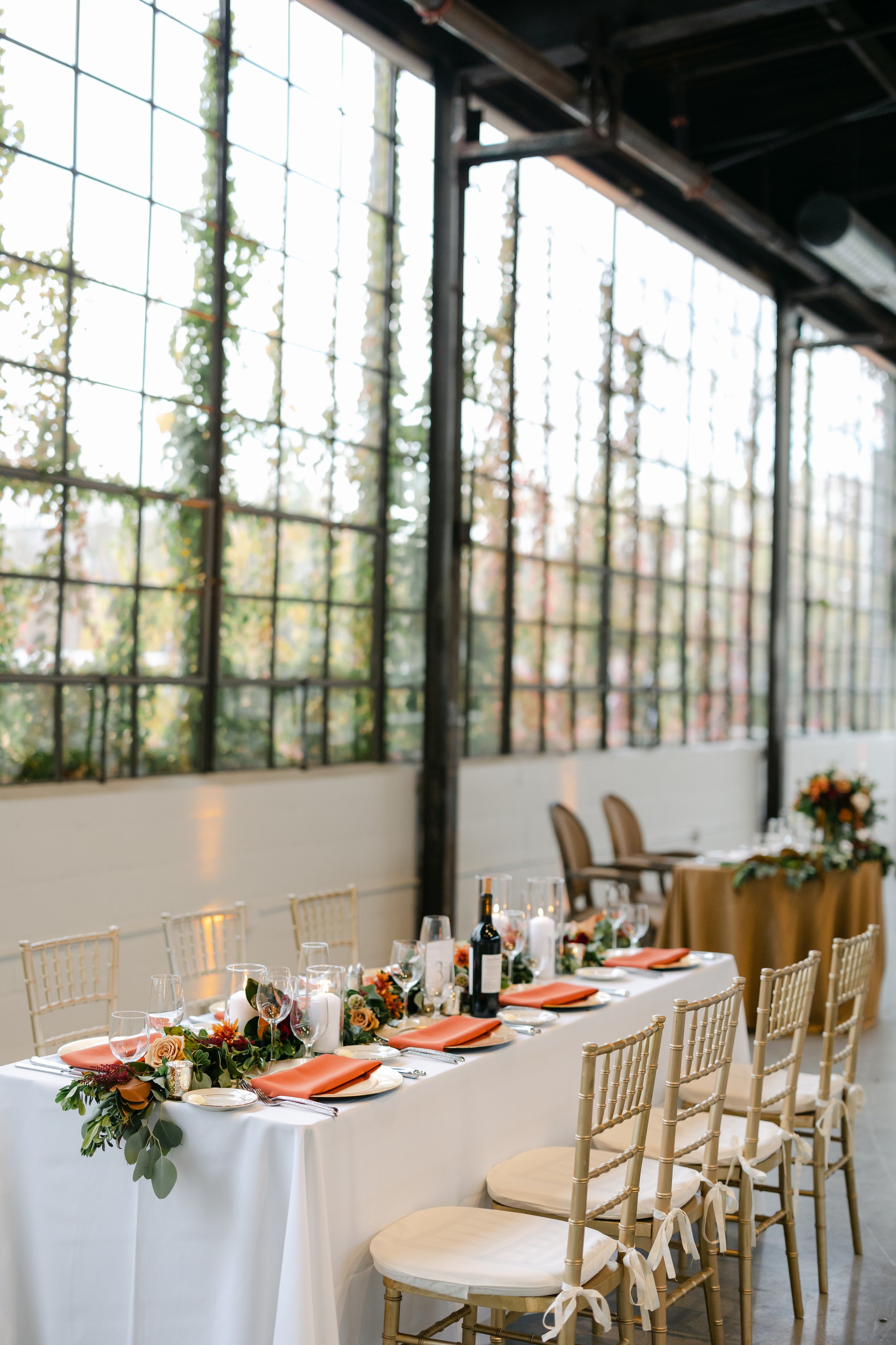 Wedding Reception Details - Clerestory