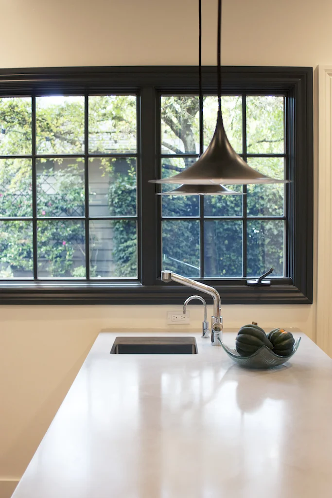 Grey Polished Kitchen Counters