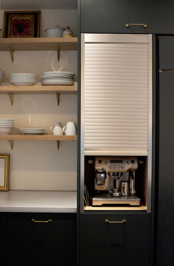 Custom Coffee Cabinetry
